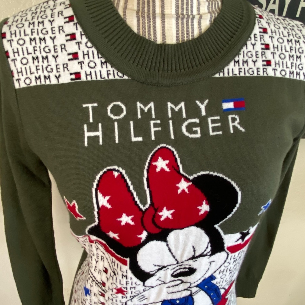 Super RARE TOMMY HILFIGER Minnie Mouse sweatshirt - Picture 4 of 5